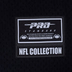 NFL NEW YORK JETS CLASSIC MESH MEN'S BUTTON DOWN SHIRT (BLACK)