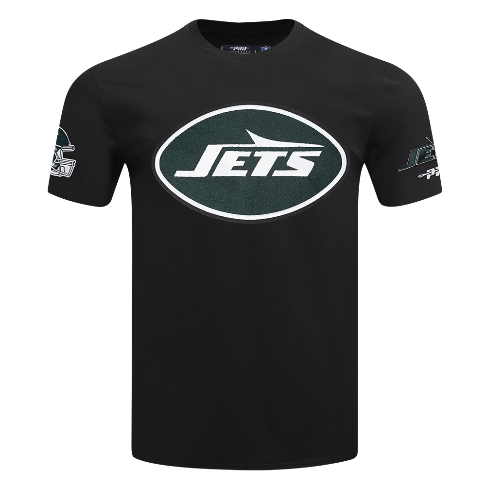 NFL NEW YORK JETS MASH UP MEN'S SJ TEE (BLACK)