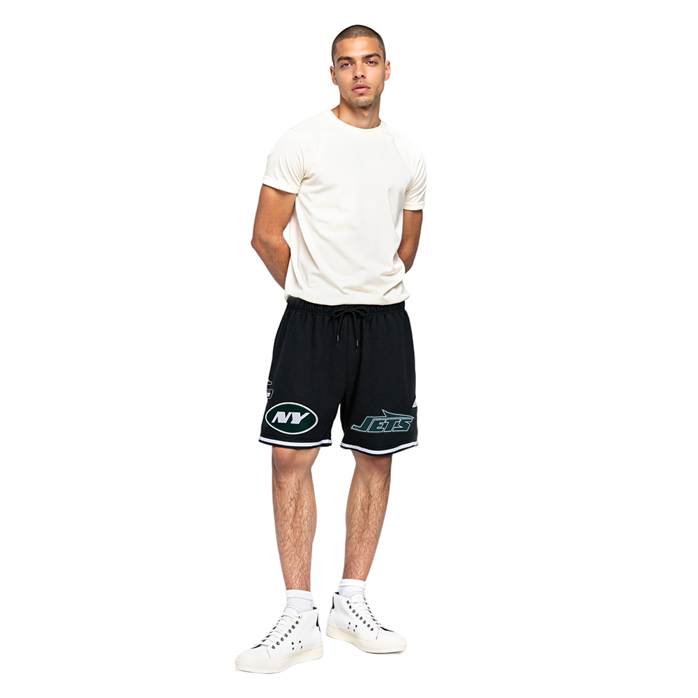 NFL NEW YORK JETS CLASSIC MESH SHORT POUR HOMME (NOIR)