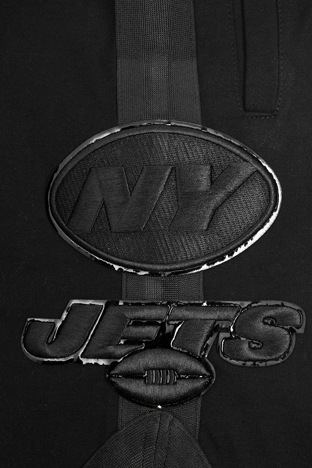 NFL NEW  YORK JETS TRIPLE BLACK MEN'S DK SHORT (TRIPLE BLACK)