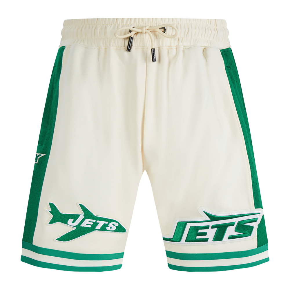 NFL NEW YORK JETS RETRO CLASSIC SHORT 2.0 POUR HOMME (COQUILLE D'ŒUF/VERT KELLY)