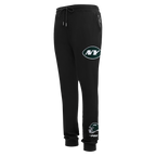 NFL NEW YORK JETS CLASSIC CHENILLE MEN'S DK JOGGER (BLACK)