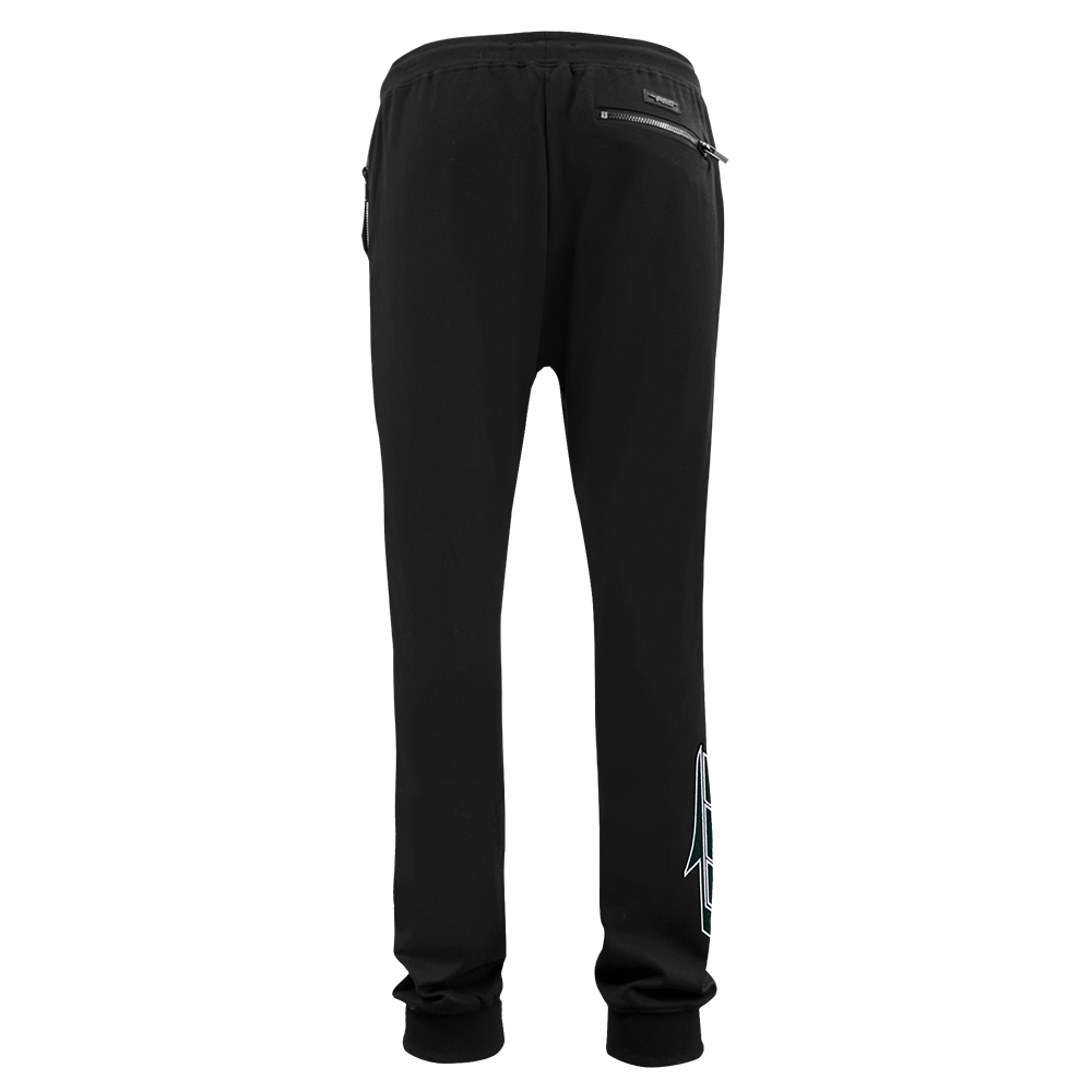 NFL NEW YORK JETS CLASSIC CHENILLE MEN'S DK JOGGER (BLACK)