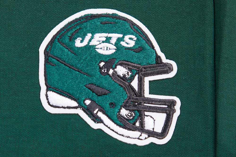 NFL NEW YORK JETS CLASSIC CHENILLE PANTALON JOGGER EN MAILLE DOUBLE POUR HOMME (VERT FORÊT)