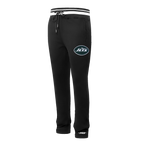 NFL NEW YORK JETS MASH UP PANTALON OUATÉ EN MOLLETON CÔTELÉ POUR HOMME (NOIR)