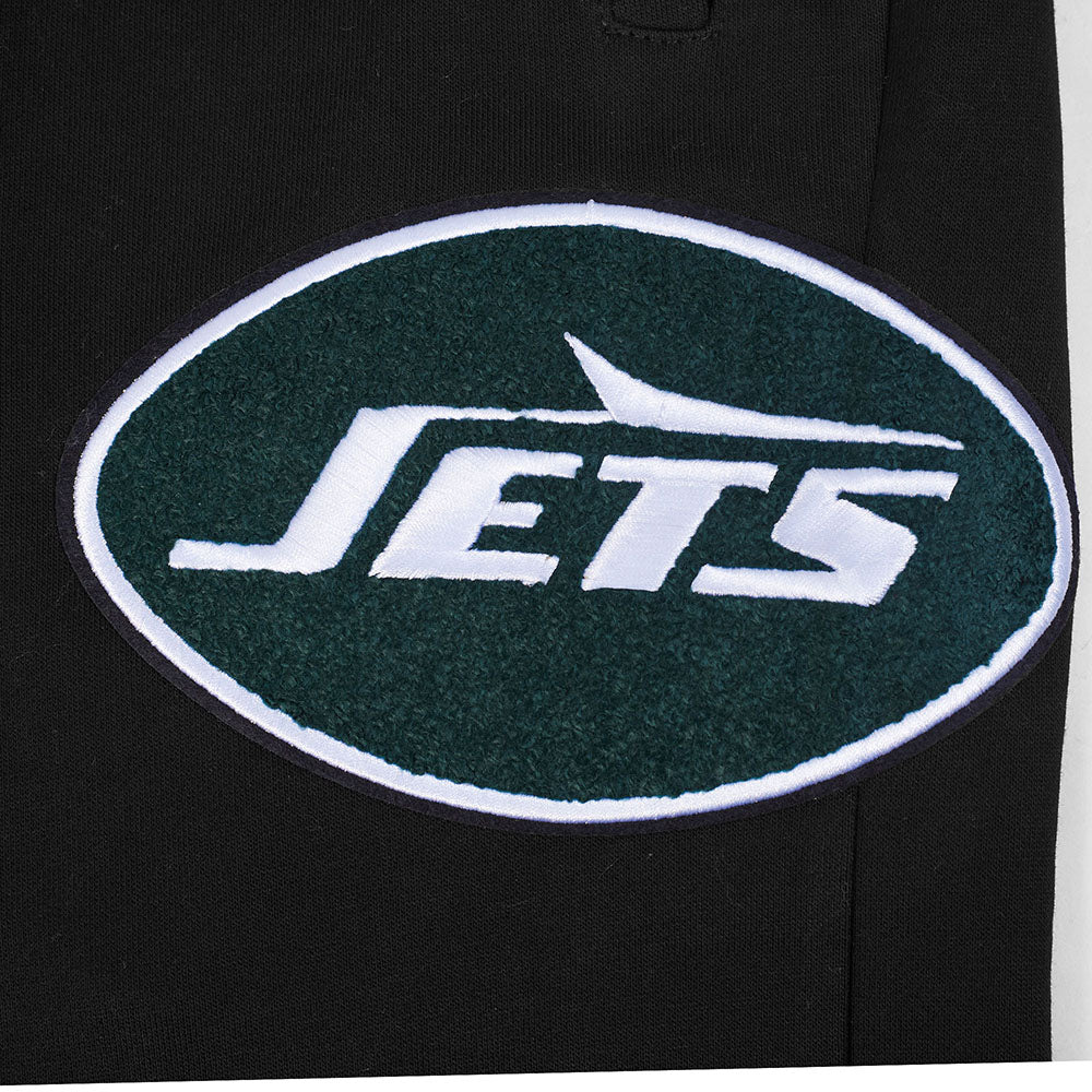 NFL NEW YORK JETS MASH UP PANTALON OUATÉ EN MOLLETON CÔTELÉ POUR HOMME (NOIR)