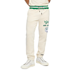 NFL NEW YORK JETS RETRO CLASSIC PANTALON OUATÉ EN MOLLETON POUR HOMME (COQUILLE D'ŒUF/VERT KELLY)