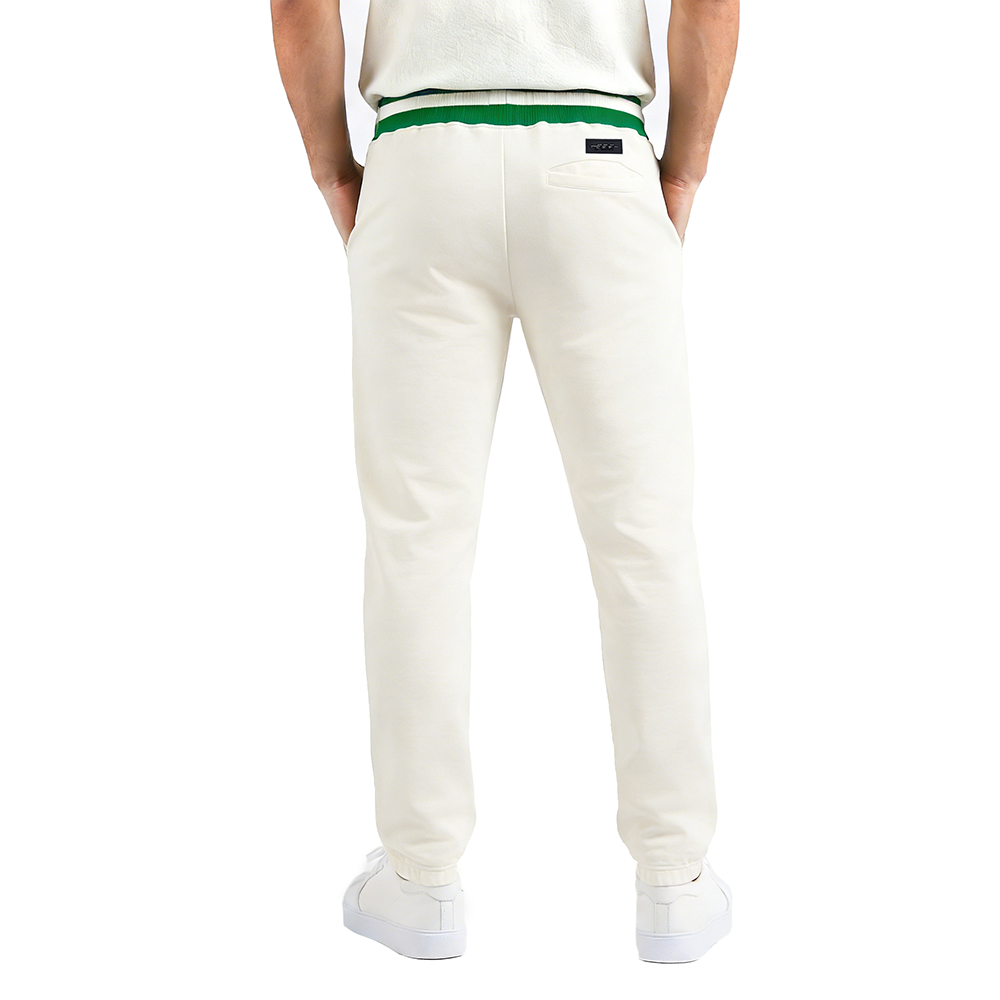 NFL NEW YORK JETS RETRO CLASSIC MEN'S FLC SWEATPANT (EGGSHELL/ KELLY GREEN)