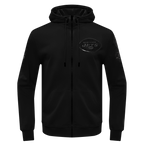 NFL NEW  YORK JETS TRIPLE BLACK MEN'S DK FZ HOODIE (TRIPLE BLACK)
