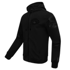 NFL NEW  YORK JETS TRIPLE BLACK MEN'S DK FZ HOODIE (TRIPLE BLACK)