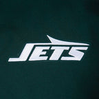 NFL NEW YORK JETS WINGSPAN MEN'S DROP SHOULDER FLC PO HOODIE (FOREST GREEN)