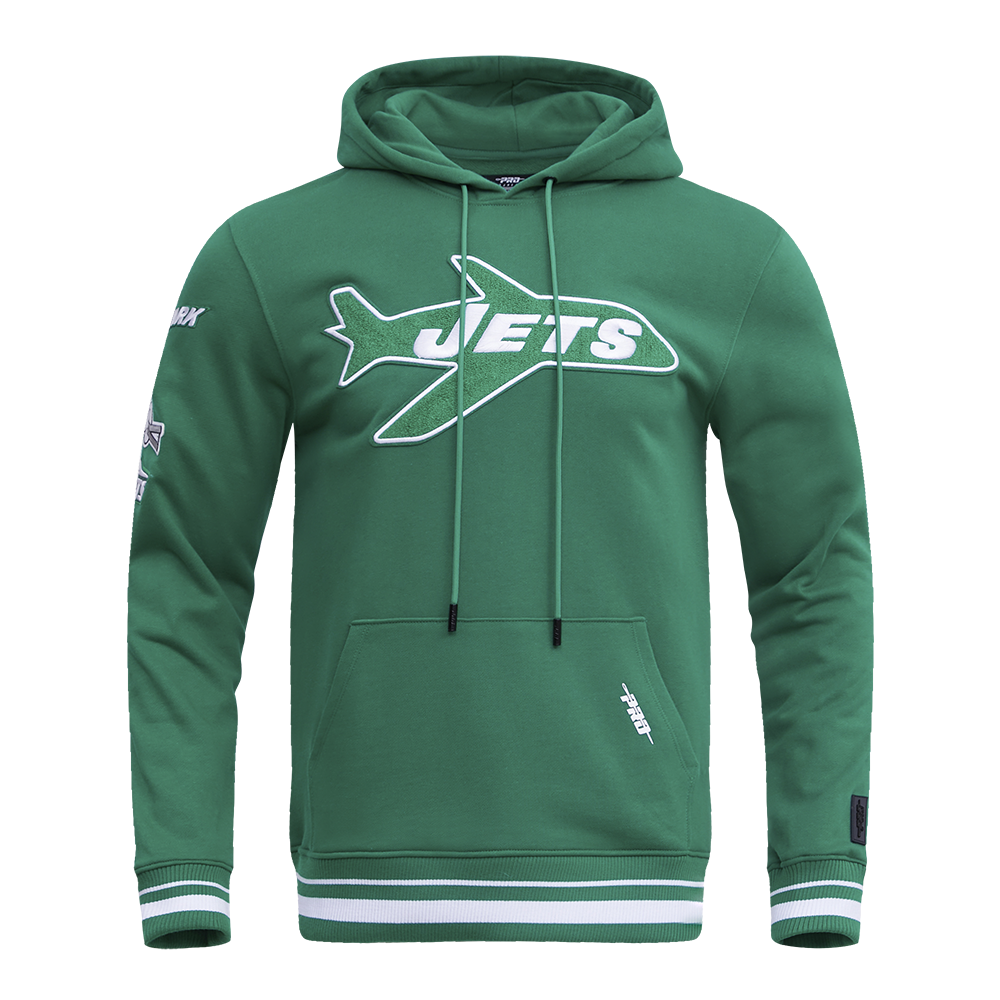 NFL NEW YORK JETS RETRO CLASSIC CHANDAIL À CAPUCHON POUR HOMME (VERT KELLY)