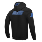 NFL NEW YORK JETS VARSITY BLUES CHANDAIL À CAPUCHON EN MOLLETON POUR HOMME (NOIR)