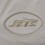 NFL NEW YORK JETS NEUTRAL BLOUSON EN SERGÉ POUR HOMME POUR HOMME (TAUPE)