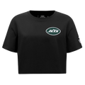 NFL NEW YORK JETS CLASSIC WOMEN'S SINGLE JERSEY BOXY TEE (BLACK)