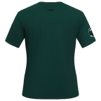 NFL NEW YORK JETS CLASSIC T-SHIRT EN JERSEY SIMPLE À COUPE AJUSTÉE POUR FEMME (VERT FORÊT)