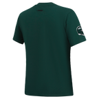 NFL NEW YORK JETS CLASSIC T-SHIRT EN JERSEY SIMPLE À COUPE AJUSTÉE POUR FEMME (VERT FORÊT)
