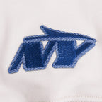 NFL NEW YORK JETS VARSITY BLUES T-SHIRT EN JERSEY SIMPLE À COUPE CARRÉE POUR FEMME (LIN)
