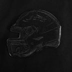 NFL NEW YORK JETS TRIPLE BLACK CHANDAIL À COL ROND EN MOLLETON POUR FEMME (NOIR)