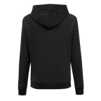 NFL NEW YORK JETS TRIPLE BLACK WOMEN'S FLC PO HOODIE (BLACK)