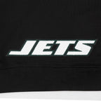 NFL NEW YORK JETS CLASSIC CHANDAIL À CAPUCHON COURT EN MOLLETON POUR FEMME (NOIR)