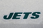 NFL NEW YORK JETS CLASSIC CHANDAIL À CAPUCHON COURT EN MOLLETON POUR FEMME (GRIS CHINÉ)