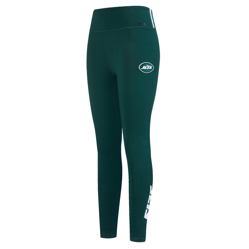 NFL NEW YORK JETS CLASSIC LEGGING EN JERSEY POUR FEMME (VERT FORÊT)