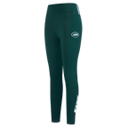 NFL NEW YORK JETS CLASSIC LEGGING EN JERSEY POUR FEMME (VERT FORÊT)