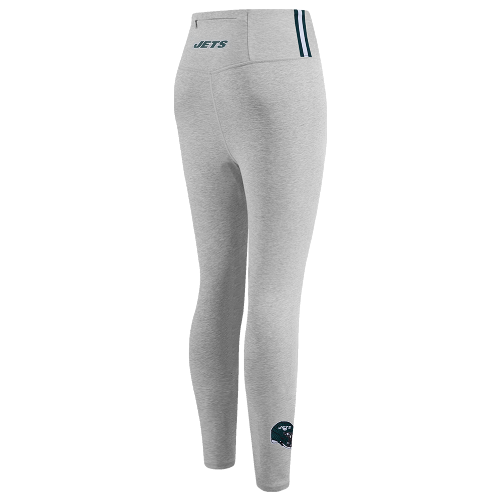 NFL NEW YORK JETS CLASSIC WOMEN'S JERSEY LEGGING (HEATHER GREY)