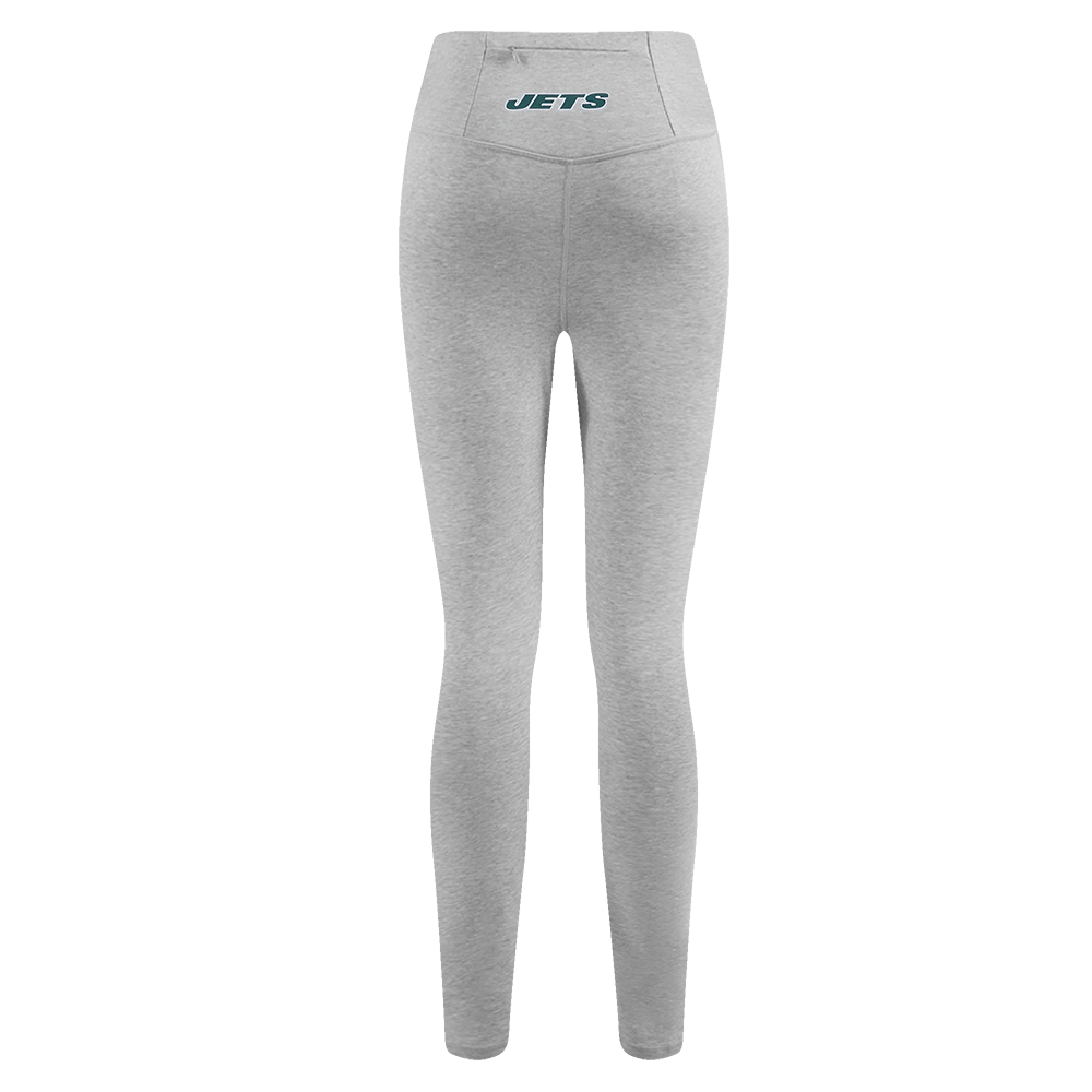 NFL NEW YORK JETS CLASSIC WOMEN'S JERSEY LEGGING (HEATHER GREY)