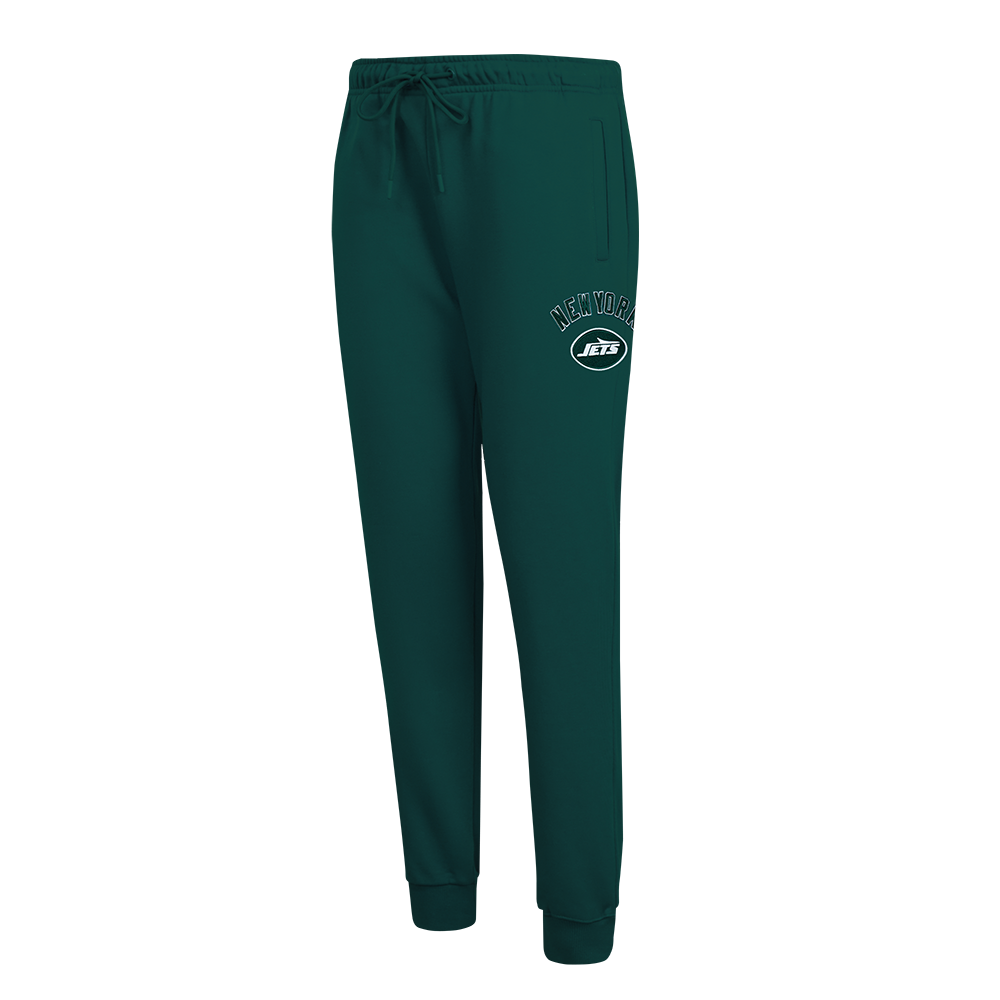 NFL NEW YORK JETS CLASSIC PANTALON OUATÉ EN MOLLETON POUR FEMME (VERT FORÊT)
