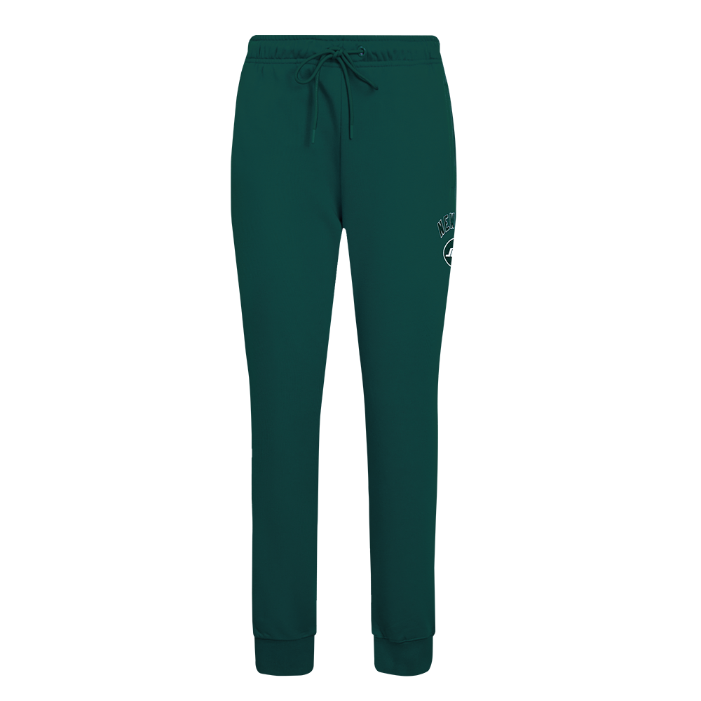 NFL NEW YORK JETS CLASSIC PANTALON OUATÉ EN MOLLETON POUR FEMME (VERT FORÊT)