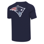 NFL NEW ENGLAND PATRIOTS CLASSIC MESH MEN'S SJ STRIPED TEE (MIDNIGHT NAVY)