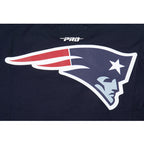 NFL NEW ENGLAND PATRIOTS CLASSIC MESH MEN'S SJ STRIPED TEE (MIDNIGHT NAVY)