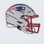 NFL NEW ENGLAND PATRIOTS CLASSIC MESH T-SHIRT EN JERSEY SIMPLE À RAYURES (BLANC/MARINE MINUIT)