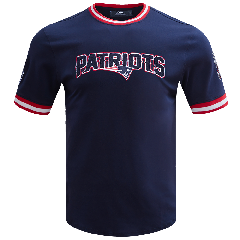 NFL NEW ENGLAND PATRIOTS CLASSIC CHENILLE T-SHIRT (MARINE MINUIT)