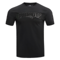 NFL NEW ENGLAND PATRIOTS TRIPLE BLACK T-SHIRT POUR HOMME (TRIPLE NOIR)
