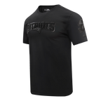 NFL NEW ENGLAND PATRIOTS TRIPLE BLACK T-SHIRT POUR HOMME (TRIPLE NOIR)