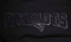NFL NEW ENGLAND PATRIOTS TRIPLE BLACK T-SHIRT POUR HOMME (TRIPLE NOIR)