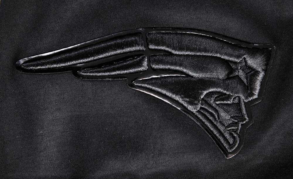 NFL NEW ENGLAND PATRIOTS TRIPLE BLACK T-SHIRT POUR HOMME (TRIPLE NOIR)