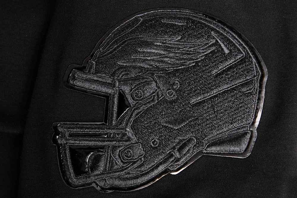 NFL NEW ENGLAND PATRIOTS TRIPLE BLACK TEE (TRIPLE BLACK)