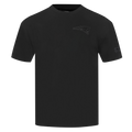 NFL NEW ENGLAND PATRIOTS NEUTRAL T-SHIRT EN JERSEY DE COTON À ÉPAULES TOMBANTES POUR HOMME (NOIR)