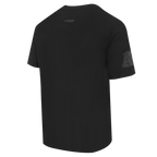 NFL NEW ENGLAND PATRIOTS NEUTRAL T-SHIRT EN JERSEY DE COTON À ÉPAULES TOMBANTES POUR HOMME (NOIR)