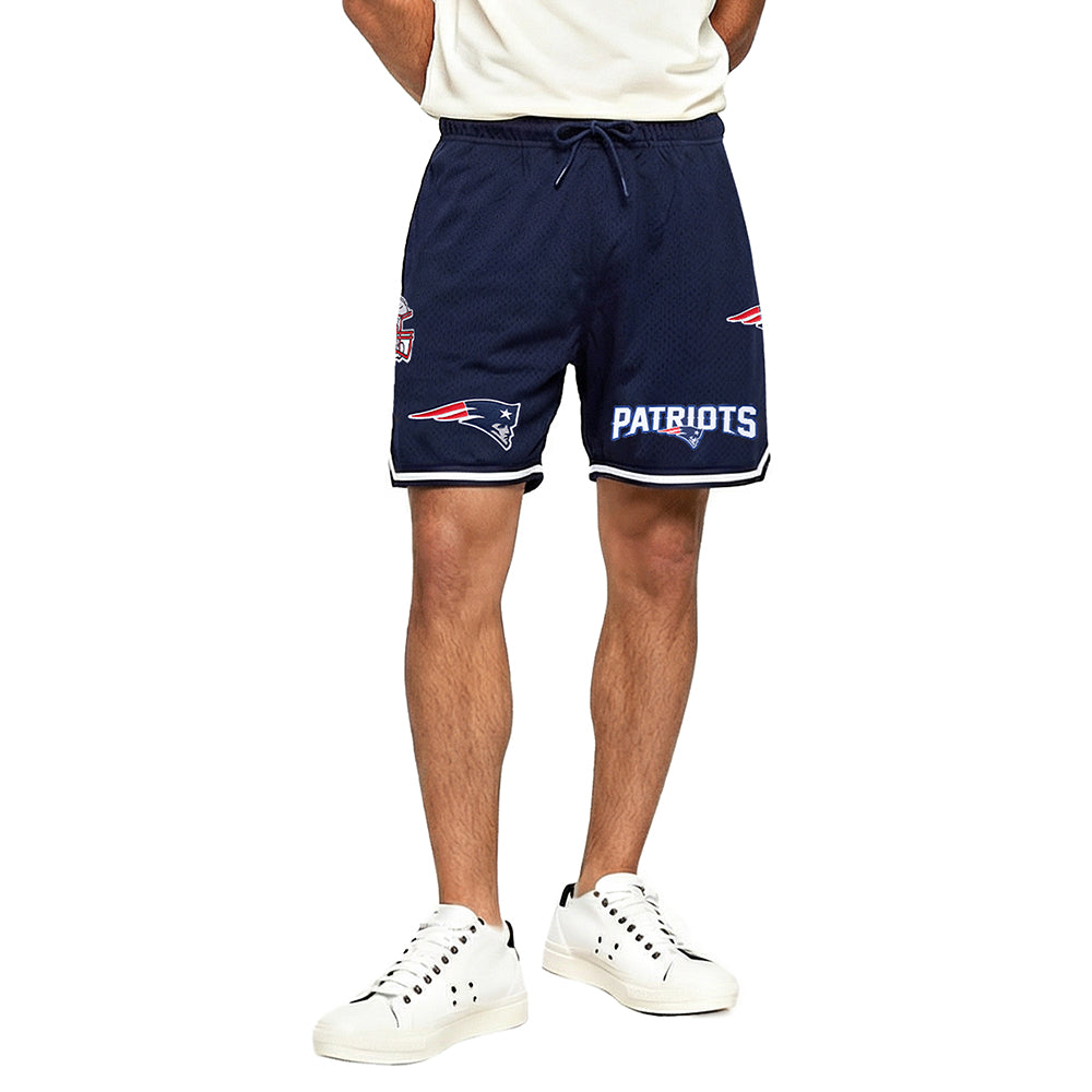 NFL NEW ENGLAND PATRIOTS MESH SHORT POUR HOMME (MARINE MINUIT)