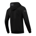 NFL NEW ENGLAND PATRIOTS TRIPLE BLACK CHANDAIL À CAPUCHON EN MAILLE DOUBLE À GLISSIÈRE POUR HOMME (TRIPLE NOIR)