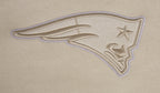 NFL NEW ENGLAND PATRIOTS NEUTRAL MEN'S DROP SHOULDER FLC CREWNECK (TAUPE)