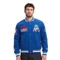 NFL NEW ENGLAND PATRIOTS ORIGINAL PLAYERS BLOUSON POUR HOMME (BLEU ROYAL)