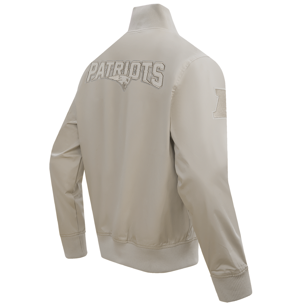 NFL NEW ENGLAND PATRIOTS NEUTRAL BLOUSON EN SERGÉ POUR HOMME (TAUPE)