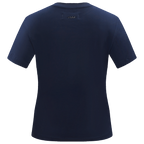NFL NEW ENGLAND PATRIOTS CLASSIC T-SHIRT AJUSTÉ EN JERSEY SIMPLE À MANCHES COURTES POUR FEMME (MARINE MINUIT)
