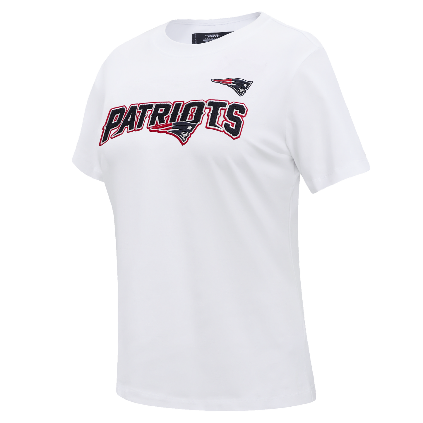 NFL NEW ENGLAND PATRIOTS CLASSIC SINGLE JERSEY SLIM FIT TEE (WHITE)